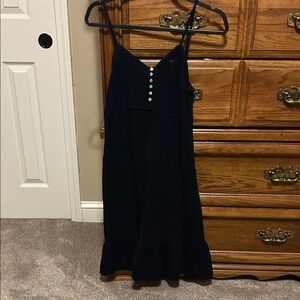 Love Tree Black Sleeveless Dress